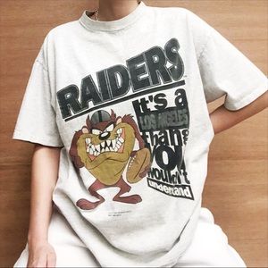 1993 Warner Bros x LA Raiders T shirt